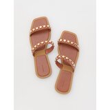 Reserved - LADIES` SLIDES - smeđi | shoptok.hr
