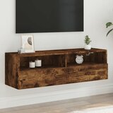 vidaXL Zidni TV ormarić boja hrasta 100 x 30 x 30 cm konstruirano drvo Cijene