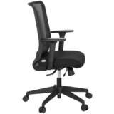 MID.YOU Vrtljivi Stol Coniston, Črna | Shoptok.si