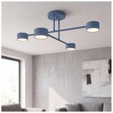  Nadgradni luster HALO 4xGX53/10W/230V plavi Cene