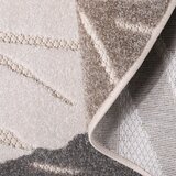 Lesnina XXXL PREPROGA ZA ZUNANJO UPORABO Floral 120 cm tkano rjava, bež | Shoptok.si
