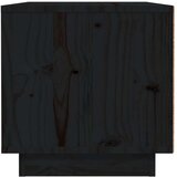  Noćni ormarić crna 40 x 34 x 35 cm od masivne borovine | shoptok.hr