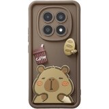 AVIZAR Ovitak za Redmi Note 15 s 3D motivi Capybara, Rjava, (5000274397) | Shoptok.si
