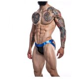 Cut4Men Moške spodnjice Jockstrap Desire modre Cene