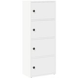 Maison Chic Knjižna omara - Knjižni regal bela 40x24x102 cm inženirski les, (21725644) | Shoptok.si