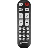 Geemarc TV-10 prilagodljiv univerzalni daljinski upravljalnik z velikimi črkami in gumbi za do dve napravi TV-10 univerzalna daljinski upravlj, (20411342) | Shoptok.si