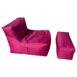 Atelier Del Sofa lazy bag set xxl sedir pink Cene