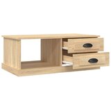  Stolić za kavu boja hrasta 90 x 50 x 35 cm konstruirano drvo | Eponuda.ba