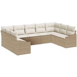  Set od 9 komada za vrt s jastučićima bež poli ratan | shoptok.hr