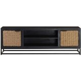 TV omarica 120x30x40 cm trden mangov les, (20732024) | Shoptok.si