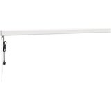 Tenda na uvlačenje žuto-bijela 5 x 3 m od tkanine i aluminija | shoptok.hr