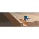 KWB HM glodalo 12.7 polukružni žleb | SB, za glodalicu, drvo/plastika - (49755820)