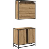  Set namještaja za kupaonicu 2 kom. Umjetnički hrast | shoptok.hr