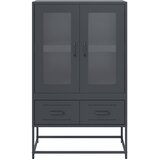  Visoka komoda antracit 68x39x111,5 cm od čelika | shoptok.hr