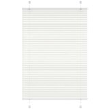 vidaXL Plisirana roleta bijela 85x100 cm širina tkanine 84,4 cm | shoptok.hr