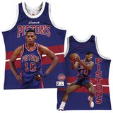 Mitchell And Ness Dennis Rodman 10 Detroit Pistons Mitchell & Ness Behind the Back Player Tank Top majica | Shoptok.si