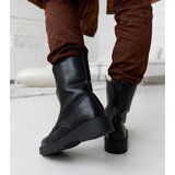 Gemre Black insulated ankle boots with a zipper Oakdale | ePonuda.com