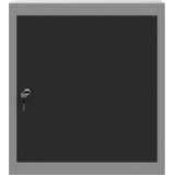  Ormar za alate s policom s pohranom Crna i Siva 50 x 20 x 55 cm | shoptok.hr
