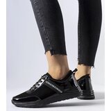 Gemre Black leather Castelfidardo sneakers | Shoptok.si