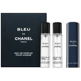 Chanel Bleu de parfemska voda "okreni i poprskaj" 3x20 ml za muškarce | shoptok.hr