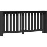  Pokrov za radijator crni 175x20x82 cm konstruirano drvo | shoptok.hr