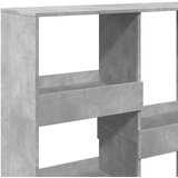 Sobna pregrada boja betona 100x33x115 cm konstruirano drvo | shoptok.hr