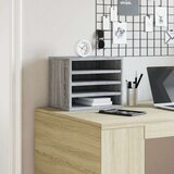  Organizator za pisalno mizo siva sonoma 36x26x29,5 cm inž. les, (21413896) | Shoptok.si