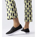 Gemre Black eco-suede sneakers Jamal Cene