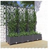  Sadilica s rešetkom tamnosiva 120 x 40 x 121 5 cm pp | shoptok.hr
