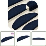 The Living Store Samolepilne preproge za stopnice 10 kosov mor. modre 56x17x3 cm - Preproga Za Stopnice, (21738418) | Shoptok.si