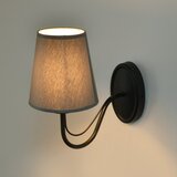  Zidna lampa MALBO 1xE27/15W/230V siva/crna | Eponuda.com