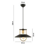 Opviq RT-40 black chandelier | ePonuda.com