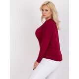 RELEVANCE Blouse-RV-BZ-7302.23-burgundy | Shoptok.si