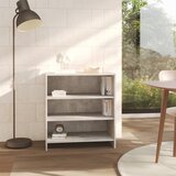  Komoda siva boja betona 70 x 40,5 x 75 cm od konstruiranog drva | shoptok.hr
