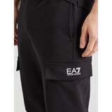Ea7 Emporio Armani Cargo hlače crna | shoptok.hr