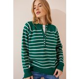 Happiness İstanbul Sweater - Grün - Regular fit Cene
