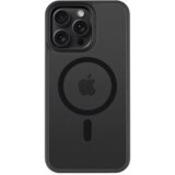 TACTICAL Asphalt MagForce silikonski ovitek za iPhone 15 Pro - prozorno črn | Shoptok.si