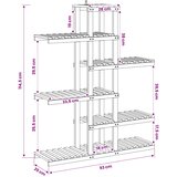  Stalak za biljke Prirodna 93 x 25 x 114,5 cm | shoptok.hr