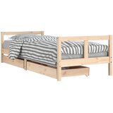  Okvir za dječji krevet s ladicama 80 x 200 cm masivna borovina | shoptok.hr