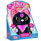 Semo Toys Moji kosmati prijatelji: Magic Whispers šepetajoča plišasta mačka - Sable Cene