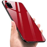 Mobiline zaščitni etui glass rdeči za apple iphone 11 pro (5.8")