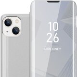 Cadorabo Ohišje, združljiv z Apple v Agate Silver - Clear View Zrcalo Zaščitni pokrov s funkcijo stojala 360 stopinj zaščita, (20596722) | Shoptok.si