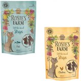Rosie's Farm Snack-miks - "Strips" (piščanec & riba) 2 x 45 g | shoptok.hr
