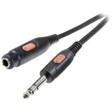 SpeaKa Professional JACK audio produžni kabel [1x JACK utikač 6.35 mm - 1x JACK utičnica 6.35 mm] 5 m crn Cijene