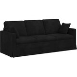  Set sofe 2 pcs Crna 198 x 78 x 80 cm Baršun | shoptok.hr