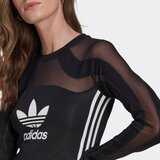 Adidas Majica 'Centre Stage Mesh' črna / bela | Shoptok.si