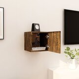 vidaXL Zidni TV ormarić boja dimljenog hrasta 30,5 x 30 x 30 cm Cijene