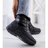 Gemre Black insulated snow boots Lago | ePonuda.com