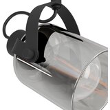 Eglo Berregas spot/3, e27, crni/hrom/zadimljeno staklo | Eponuda.com