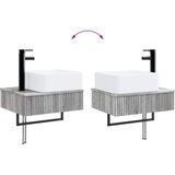  Set namještaja za kupaonicu 5 kom. Siva Sonoma | shoptok.hr